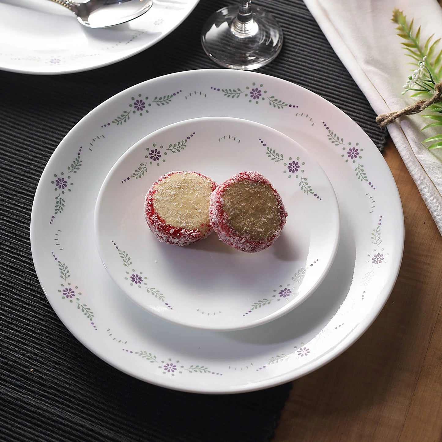 Corelle Livingware English Garden Dinner Plate Set Of 6