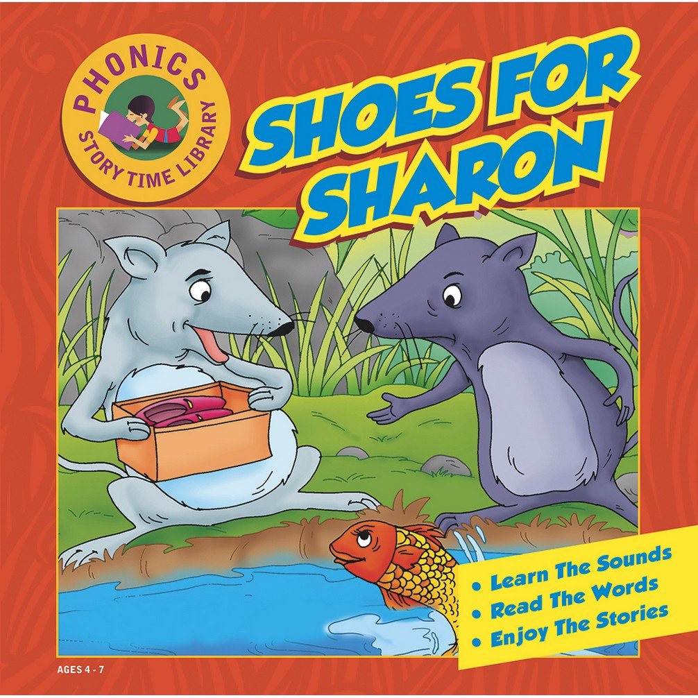 Story Time Library Phonics Shoes For Sharon