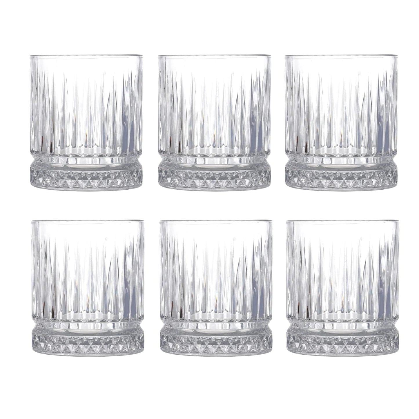 Sanjeev Kapoor Dubai Whisky Glass Set of 6 Pcs - 330ml