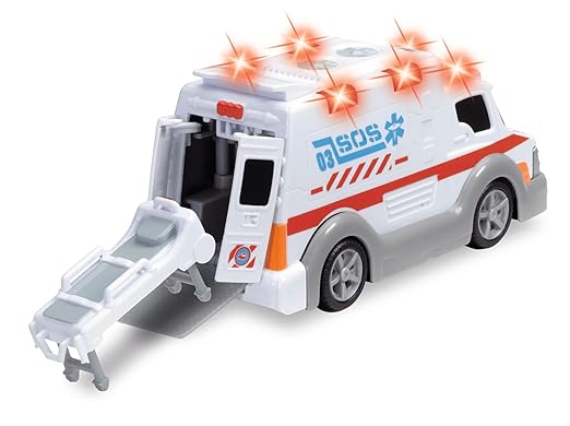 Dickie Toys Action Series Ambulance with Lights and Sounds (Age 3 Years)