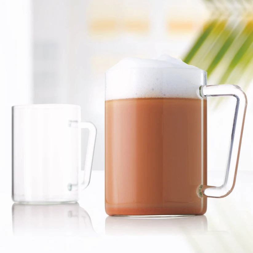 Borosil® Vision Classic Grande Mug 500 ml Set of 2 Made of Borosilicate Glass