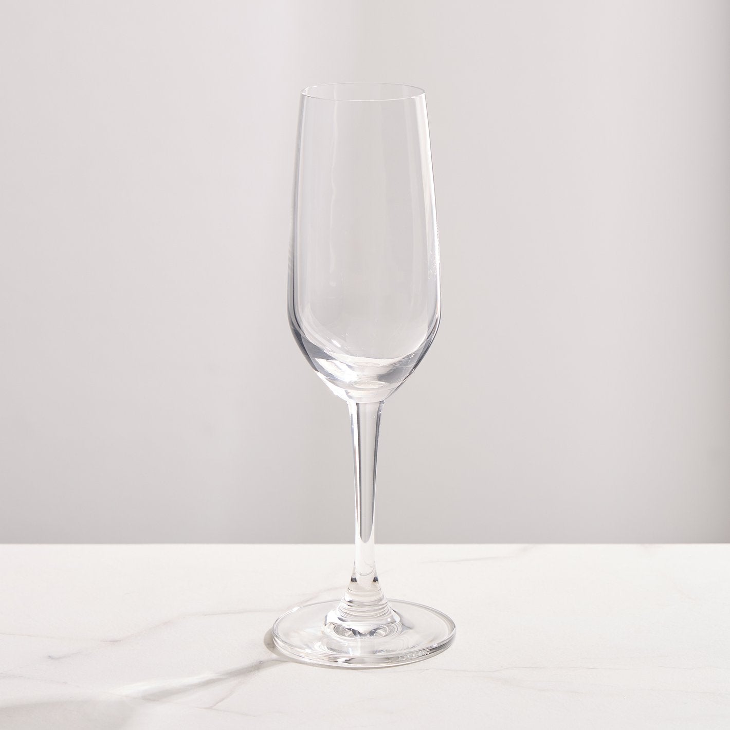 Ocean Lexington Flute Champagne Glass set of 6 Psc, 185ml, Clear | Elegant Glassware for Champagne, Sparkling Wine, Special Occasions | Stylish & Durable Design Perfect for House Parties & Celebration