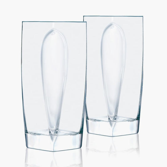 LUMINARC Flame Transparent Glass Tumbler - 300ml - Set of 6