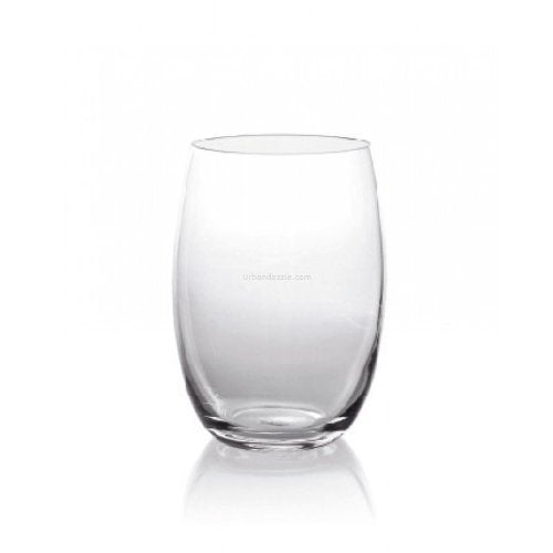 Ocean Charisma Tumbler Madison Glass set of 6 Pcs, 390 ml, Clear | Stylish & Durable Glassware Tumbler Ideal for Serving Mojito, Cold Coffees, Soft Drinks in Home, Parties & Bar Use | Dishwasher Safe.