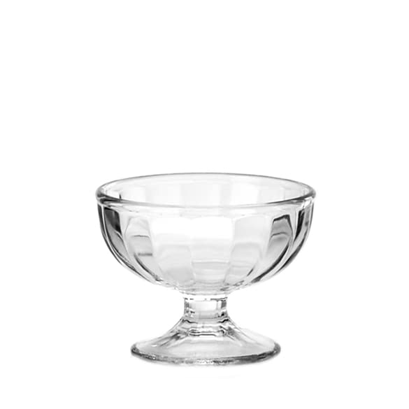 Ocean Alaska Ice Cream Cup 7 1/4 oz (205ml) | Set of 6 | Soda Lime Glass | Clear & Transparent | Used to Serve Ice Cream, Dessert | Home Party, Offices | Hotel & Restaurant
