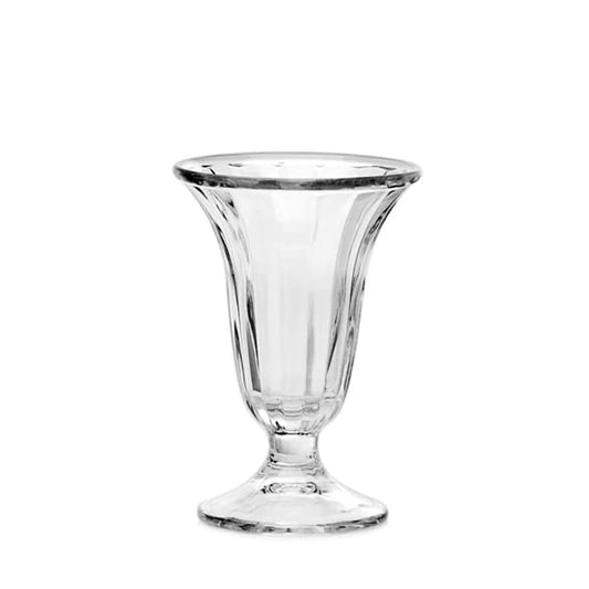 Ocean Alaska Sundae Cup, 8 oz (215ml) | Set of 6 | Soda Lime Glass | Clear & Transparent | Used to Serve Dessert, Ice Cream & Sundae | Home Party, Offices, Hotel & Restaurant