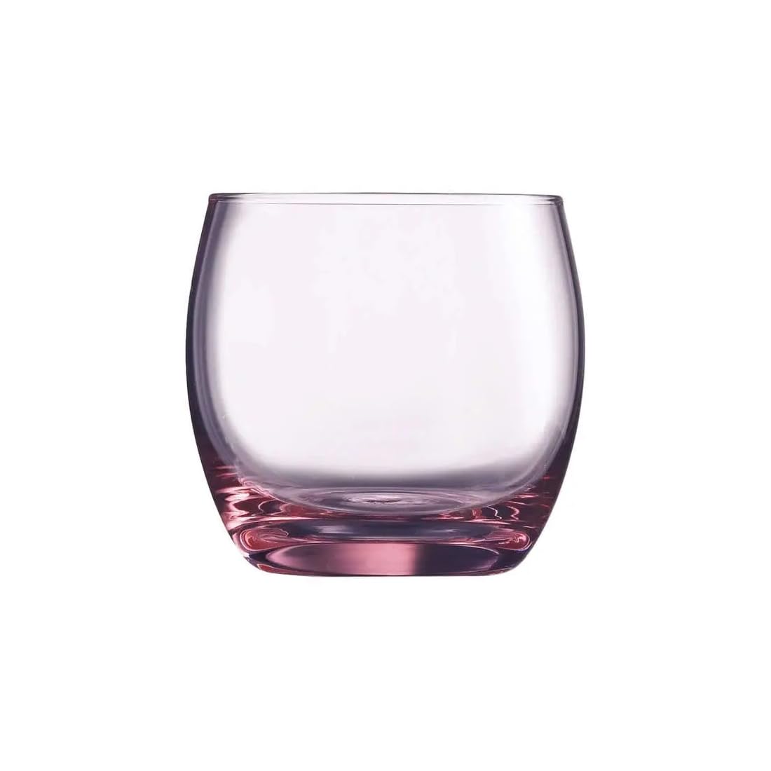 Luminarc Salto Pink O/f Glass Tumbler - 320 Ml (Set of 6)