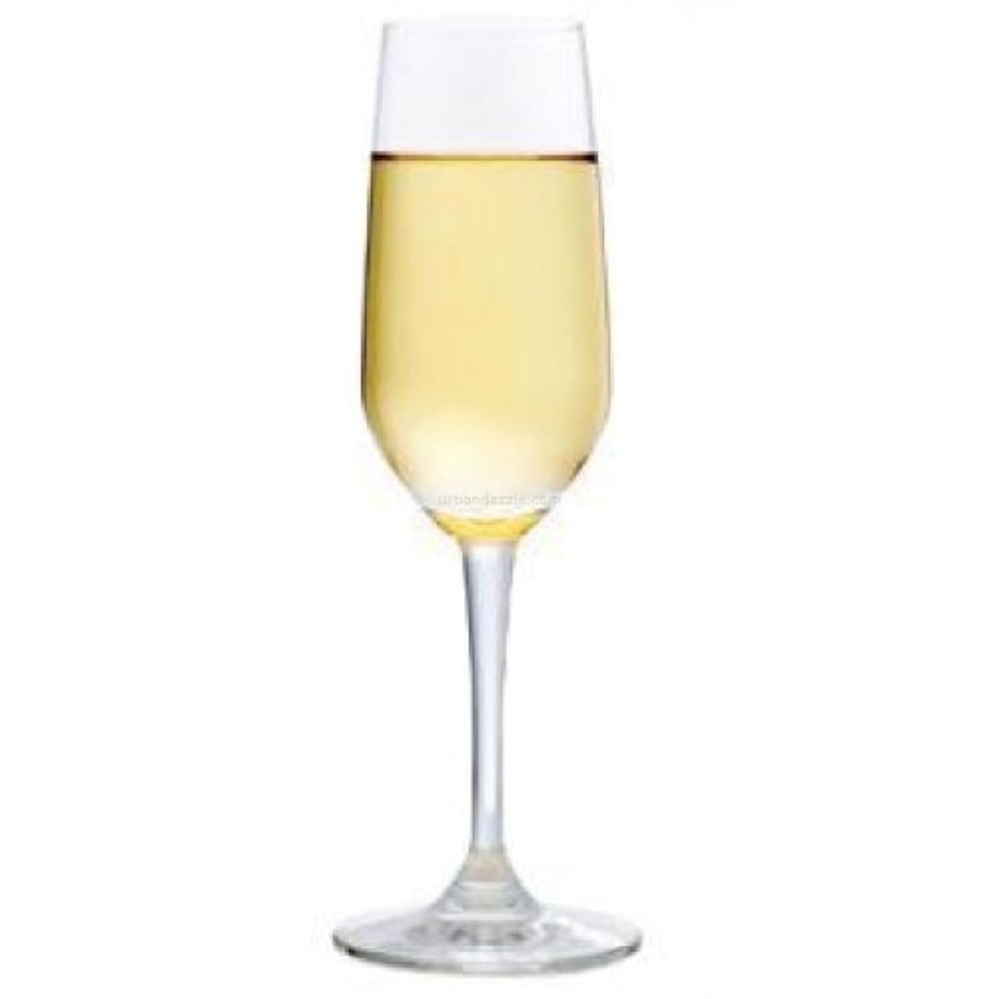 Ocean Lexington Flute Champagne Glass set of 6 Psc, 185ml, Clear | Elegant Glassware for Champagne, Sparkling Wine, Special Occasions | Stylish & Durable Design Perfect for House Parties & Celebration