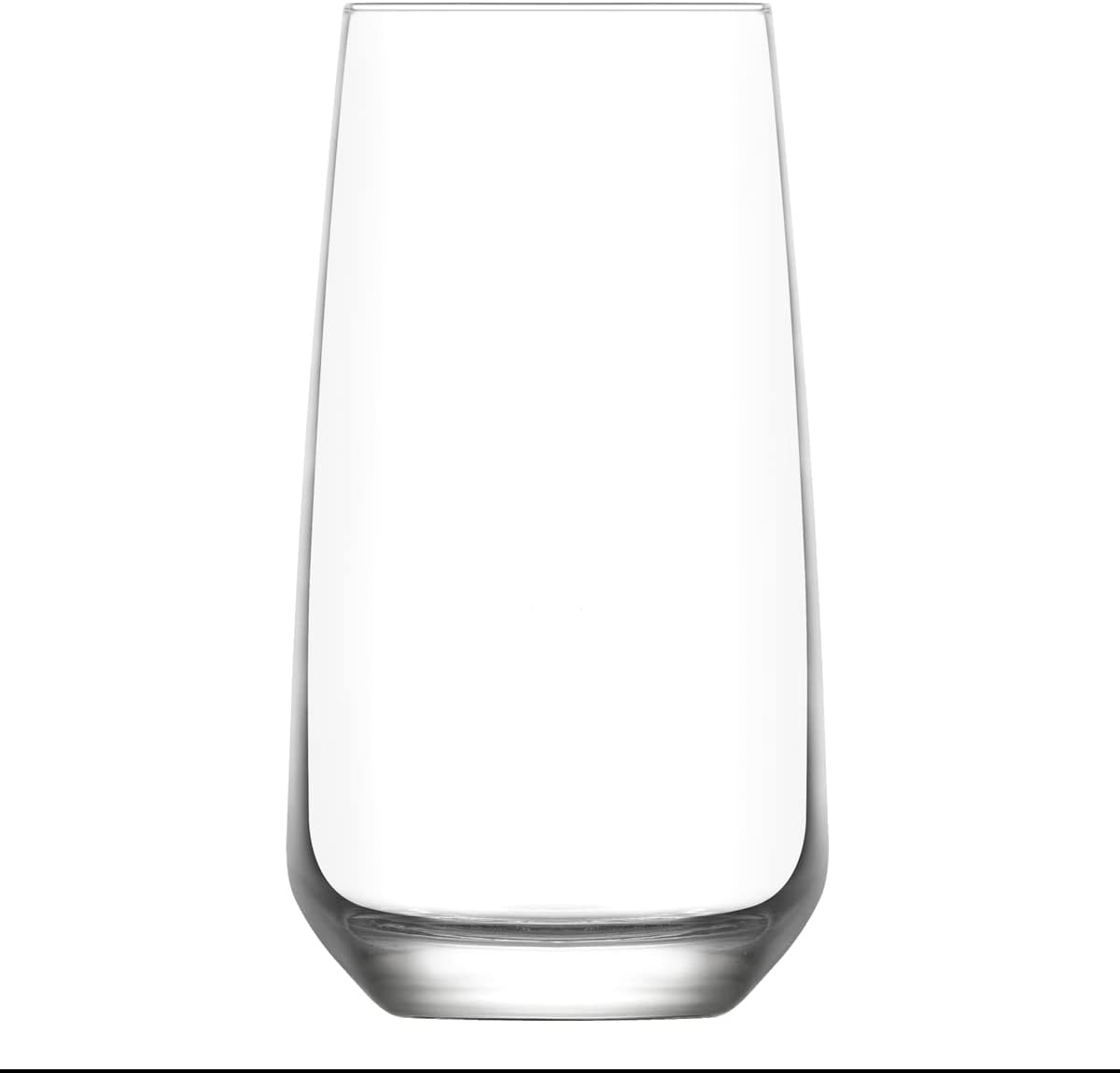 LAV Highball Glasses Set of 6 | All-Purpose Long Drink Glasses | Ideal for Water, Juice, and More | Perfect for Home, Parties, and Entertaining | 480 cc | 16.25 oz