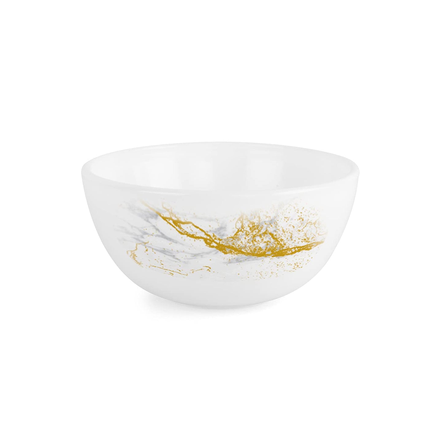 Cello Opalware Divine Marbella Dinner Set, 27PCs, White