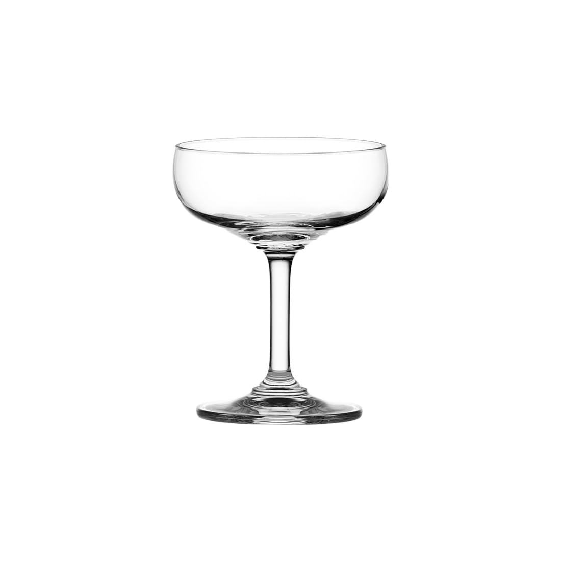 Ocean Glass Classic Saucer Champagne Set - Transparent, 135ml - Set of 6 Stylish Glasses for Celebrations, Kitchen Accessories Or Gifting | Perfect for Sparkling Wine, Cocktails, or Desserts