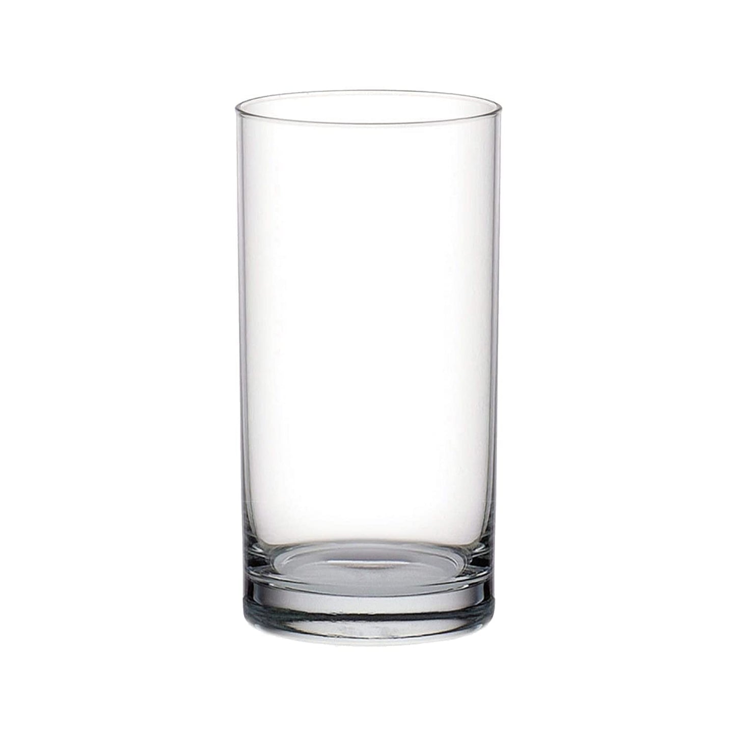 Ocean Fin Line Hi Ball 280ml | Set of 6 | Soda Lime Glass | Clear & Transparent | Used to Serve Water, Juice, Soft Drink, and Other Iced Beverages | Home Party, Offices, Hotel & Restaurant