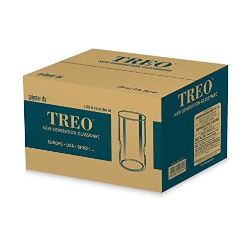 Treo Gripper Water Glasses 295ml,Set of 6