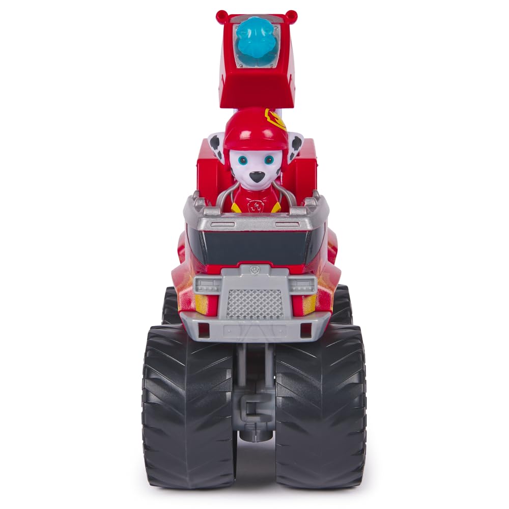 Paw Patrol Marshall Rescue Wheels - Collectable Action Car Figure - 2 Projectiles - Children's Toy for 3 Years and Above