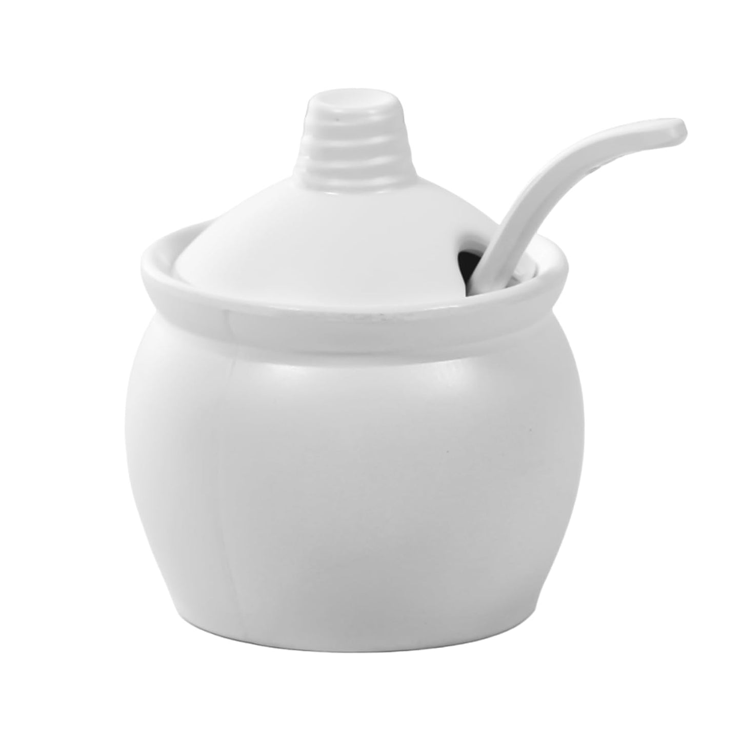 Cello melamine Minty Mukhwas set, pickle set, spice set - set of 3 Pcs White