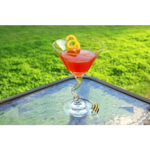 Ocean Salsa Cocktail Glass Set of 6 Pcs, 210 ml, Transparent | Stylish & Durable Glassware | Perfect for Serving Wines, Champagne, Cocktails & Other Beverages in Home, Parties Use | Dishwasher Safe.