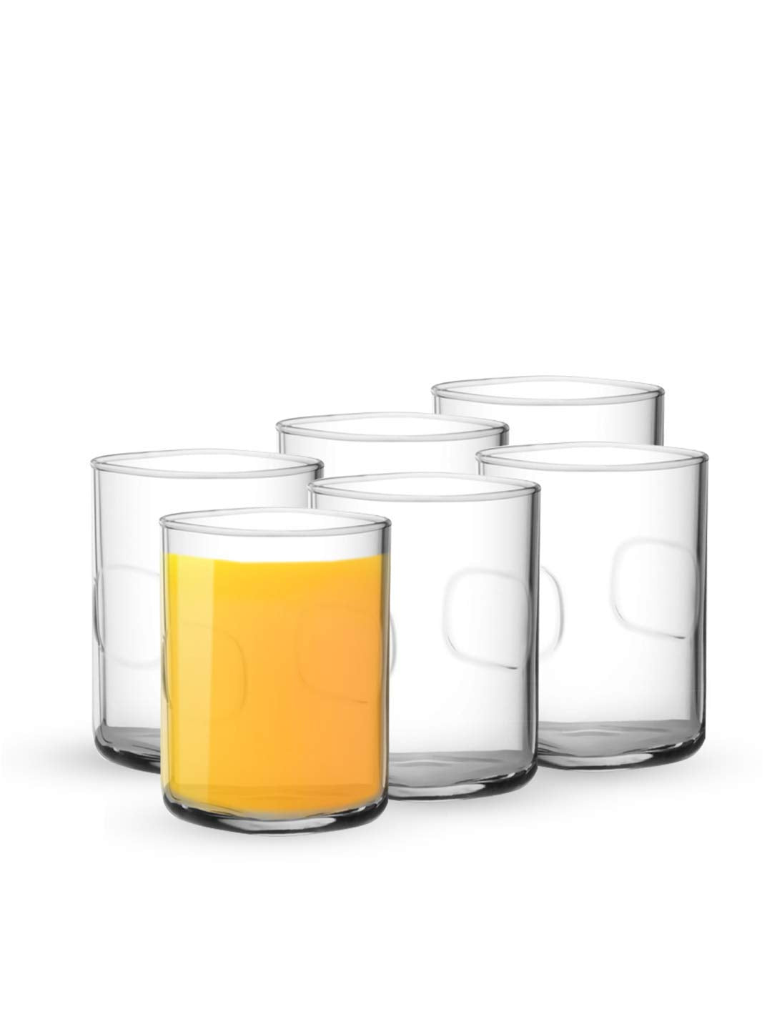 Ocean Unity Hi Ball 255ml | Soda Lime Glass | Set of 6 | Clear & Transparent | Used to Serve Water, Soft Drink, and Other Iced Beverages |Home Party, Offices, Hotel & Restaurant