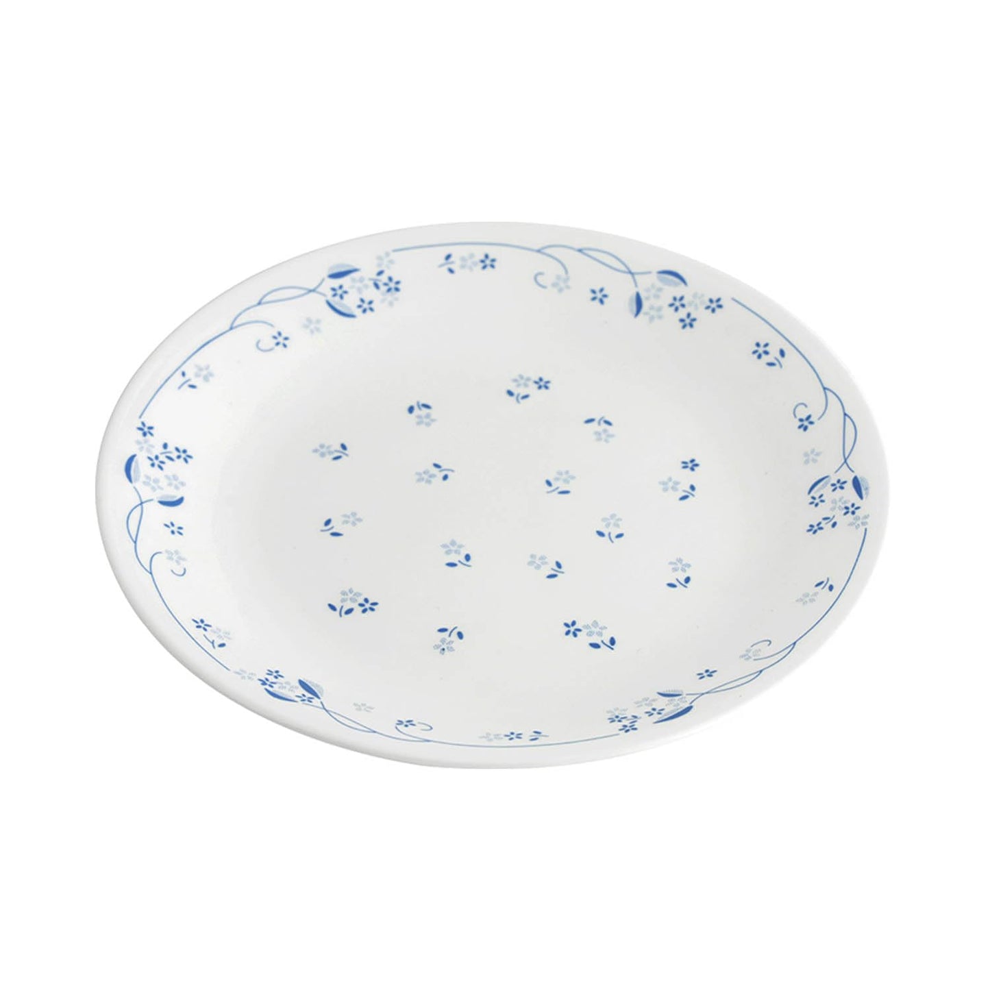 Corelle Provincial Blue Glass Dinner Plate Pack of 6, 26CM, Multicolor