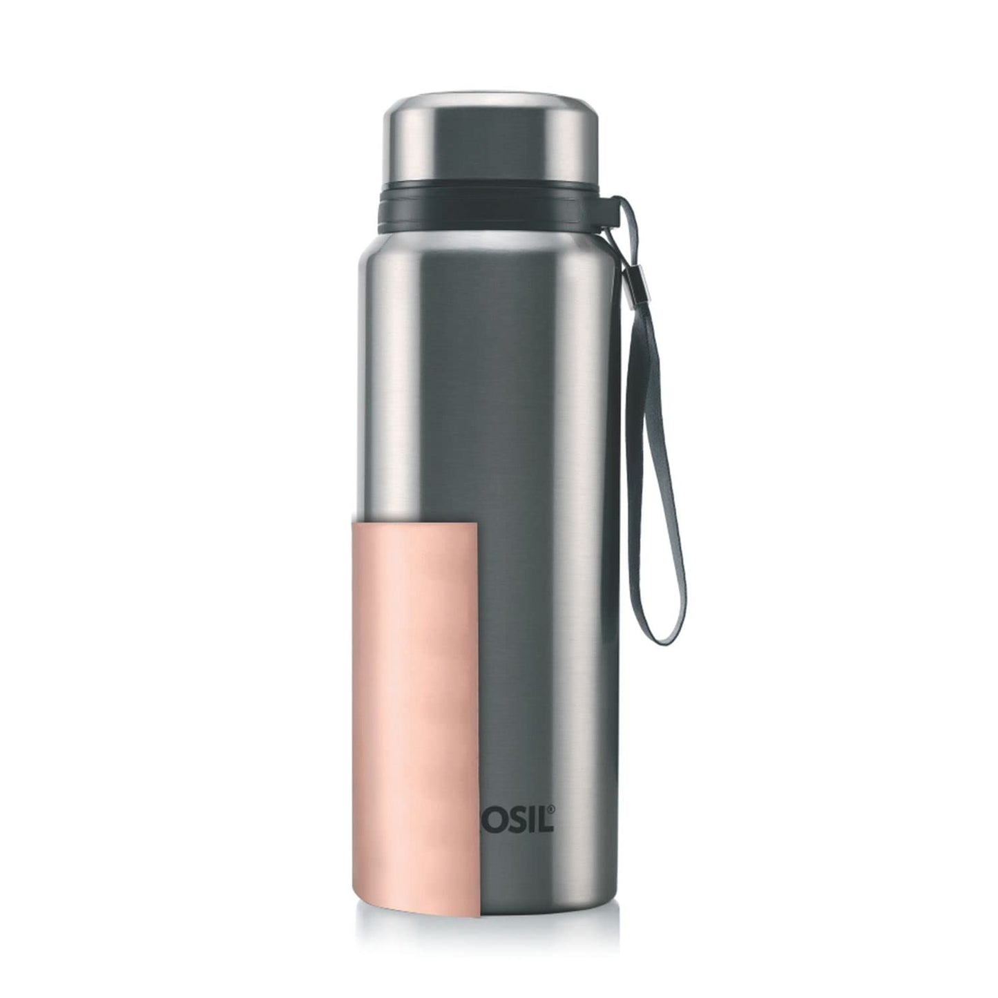 Borosil Hydra Natural Stainless Steel Vacuum Insulated Flask Water Bottle 750ml