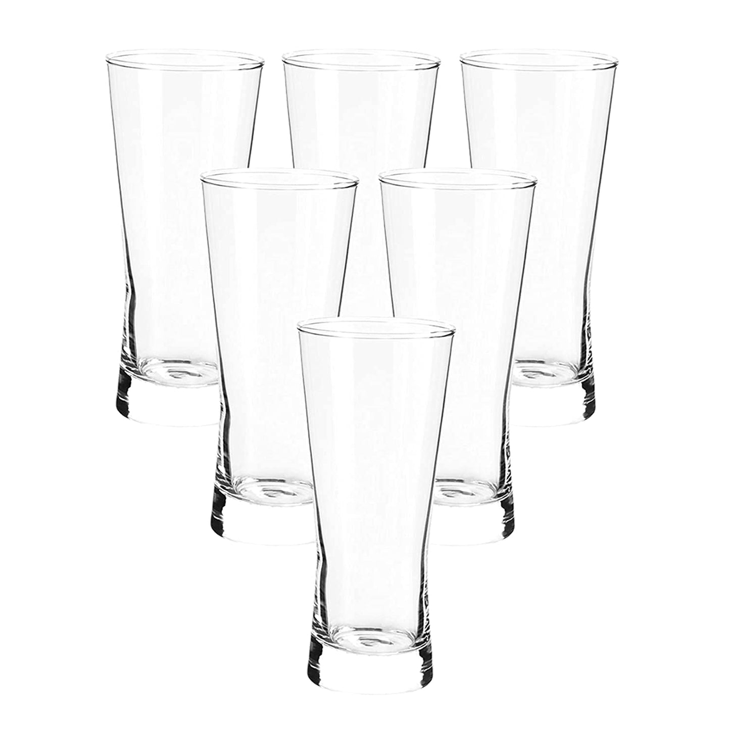 Ocean Metropolitan 330ml | Set of 6 | | Soda Lime Glass | Clear & Transparent | Used to Serve Water, Soft Drink, and Other Iced Beverages | Home Party, Offices, Hotel & Restaurant