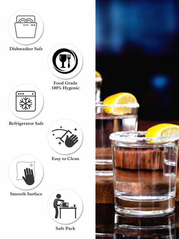 ROXX Crazy Glass Shot Tumbler Set of 6pcs