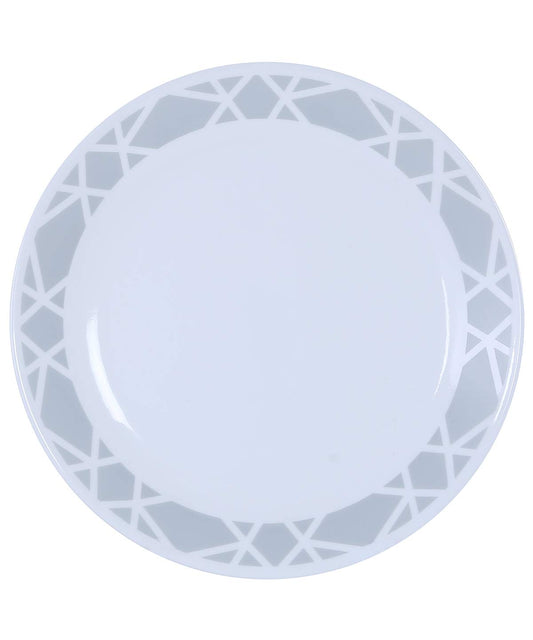 Corelle Modena Glass Dinner Plate Pack of 6, 26CM, Multicolor