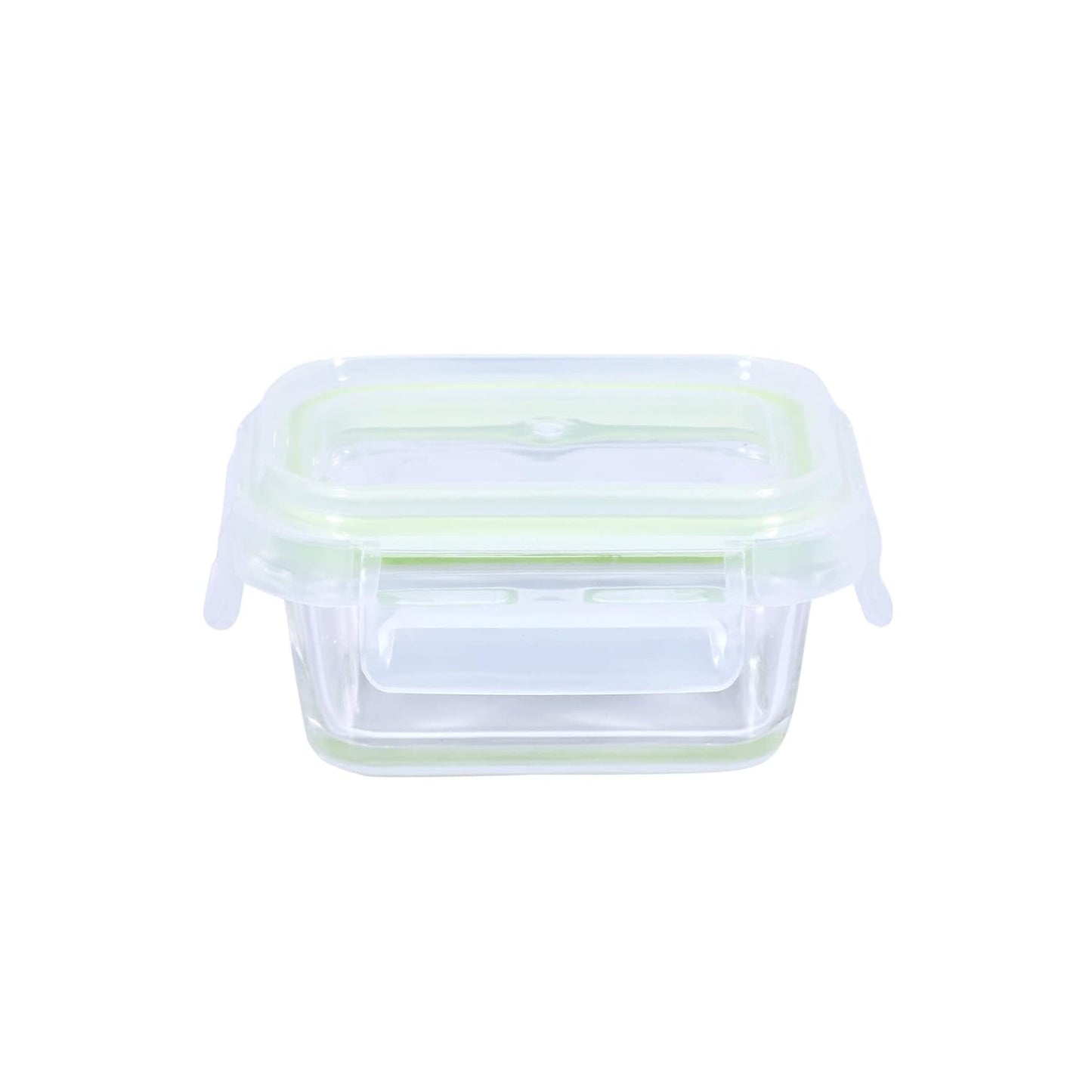 Jaypee Plus Klaro Rectangle 150ML Glass Storange Container Transparent