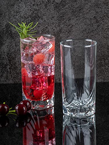 Luminarc Ascot Highball Glass Water and Juice Glasses Set of 6 Pieces 330ml