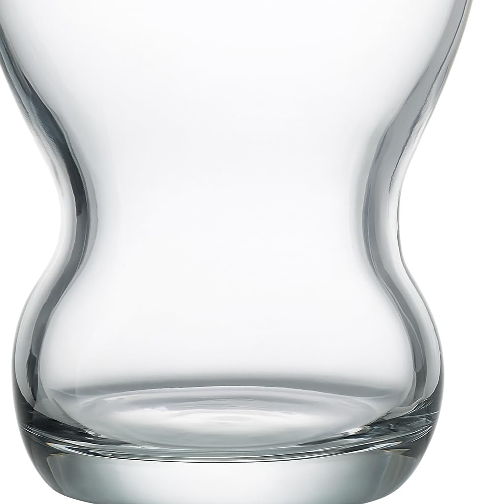 ROXX Fountain Tumbler Hb 365 Ml - Juice Glass with Stunning Heavy Base for Multi-Purpose use for Juice, Water, Cold Drinks, Whiskey, Welcome Drinks & etc, Set of 6