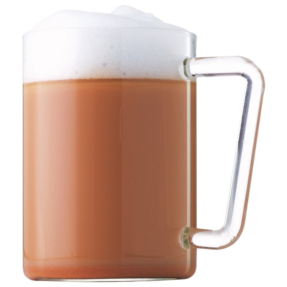 Borosil® Vision Classic Grande Mug 500 ml Set of 2 Made of Borosilicate Glass