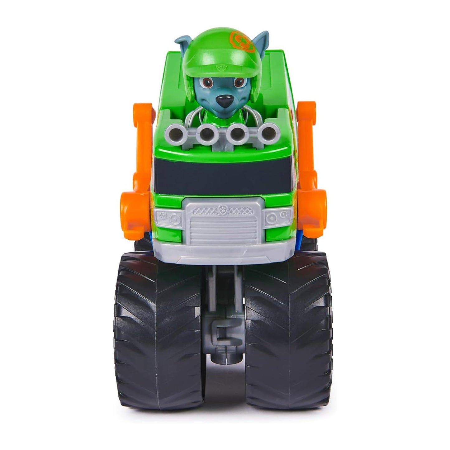 Paw Patrol Rocky Rescue Wheels - Collectable Action Car Figure - 1 Projectiles - Children's Toy for 3 Years and Above