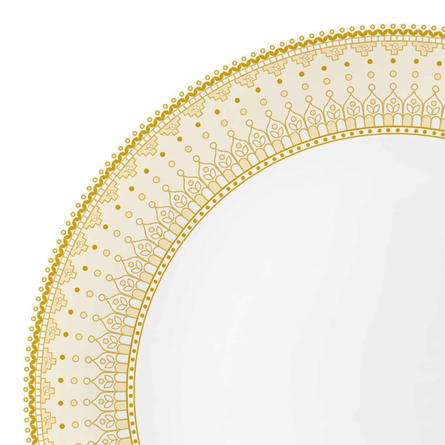 Cello Opalware Divine Series Emperor Dinner Set, 27 Units | Light-Weight, Daily Use Crockery Set for Dining | Microwave and Dishwasher Safe | White Plate and Bowl Set
