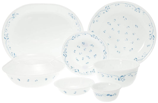 Corelle Provincial Blue Glass 30Pcs Dinner Set