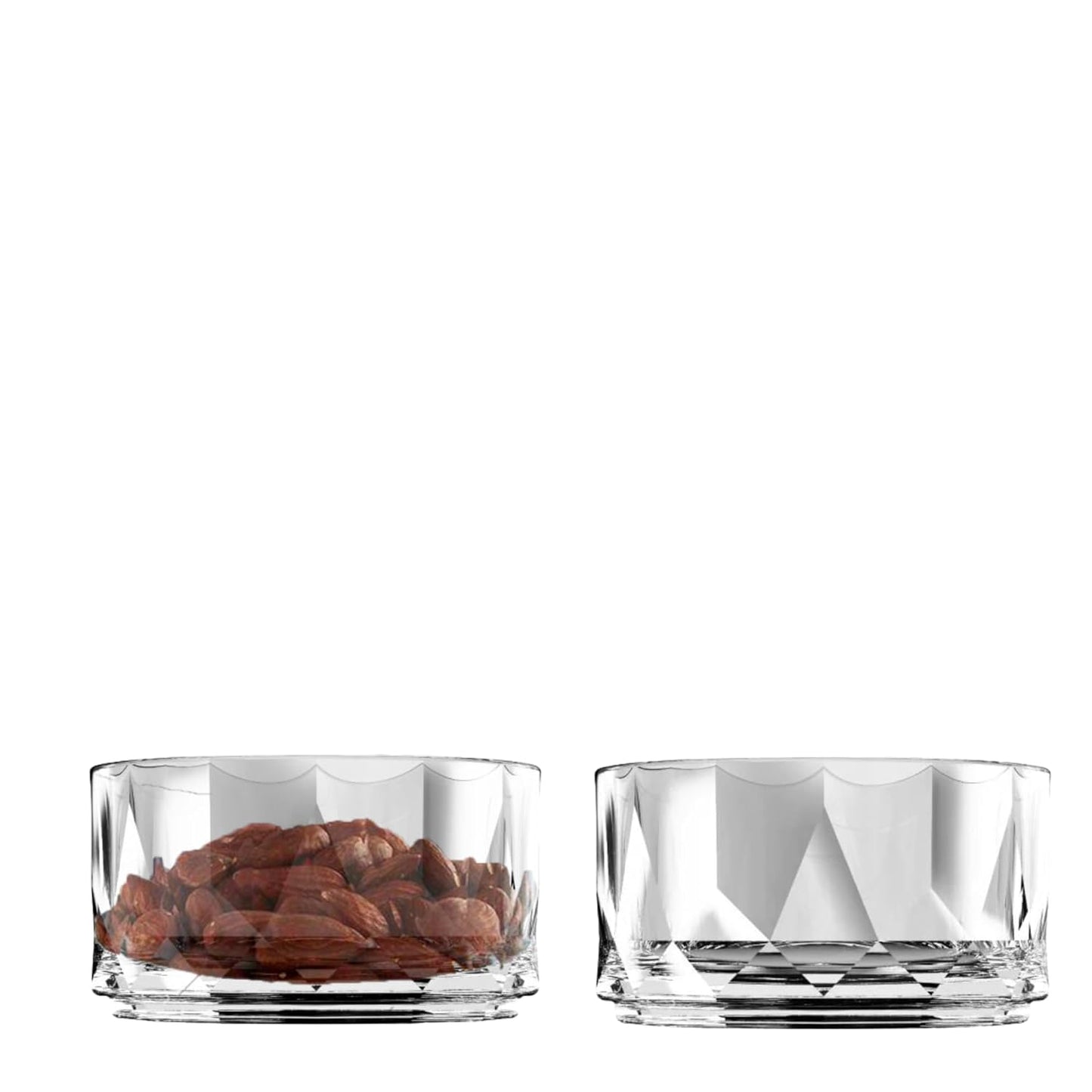 Ocean P02820 Connexion Glass Classic Condiment Bowl (Transparent, 285ml) - Pack of 6