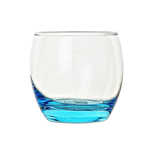 Luminarc Salto Ice Blue  Tumbler  (320 ml, Clear, Pack of 6)