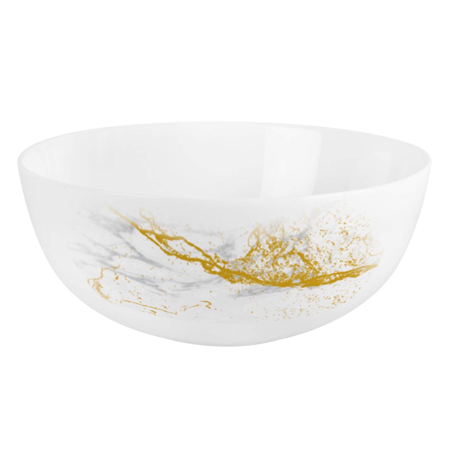 Cello Opalware Divine Marbella Dinner Set, 27PCs, White