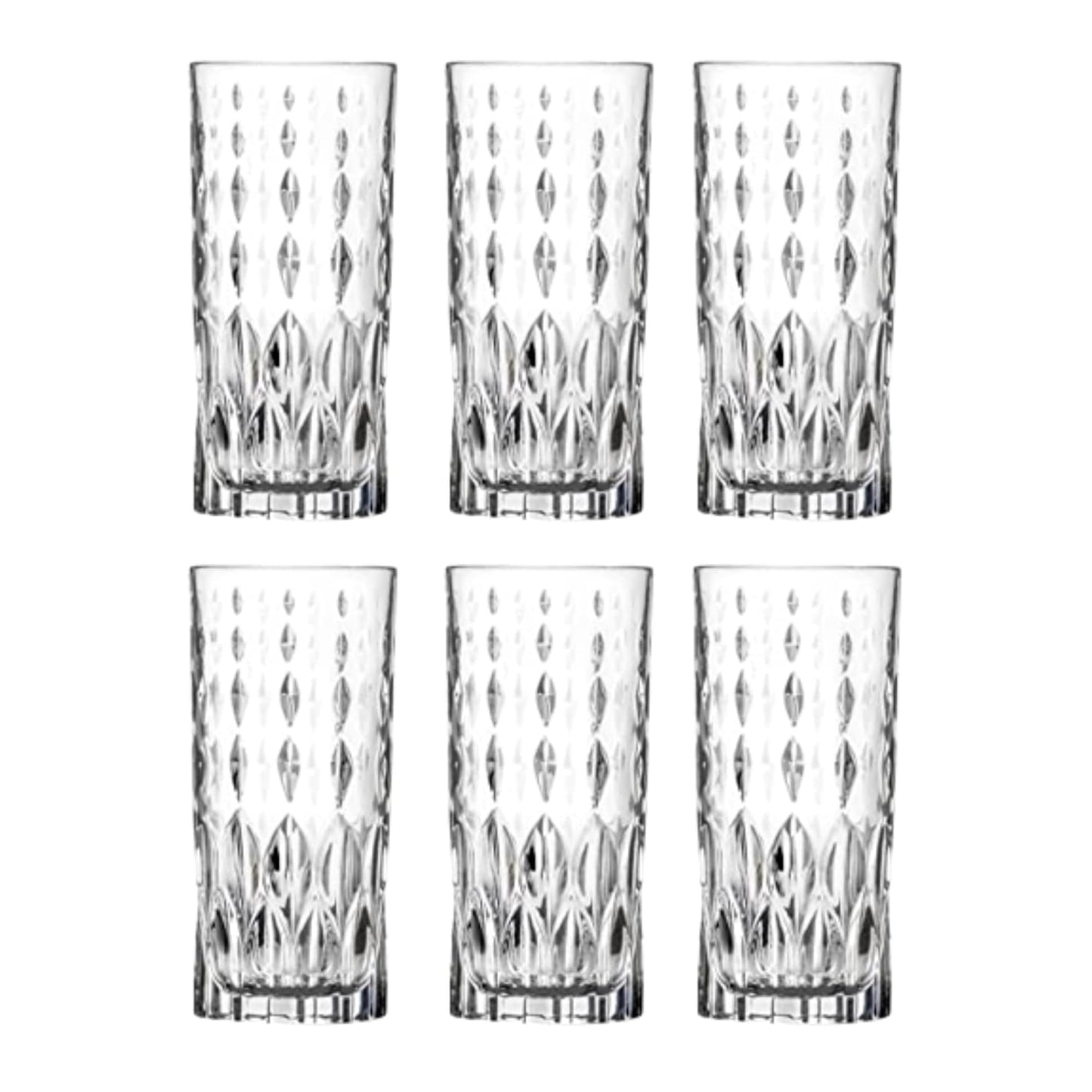 Sanjeev Kapoor Tokyo Water Glass Set of 6 Pcs - 290ml