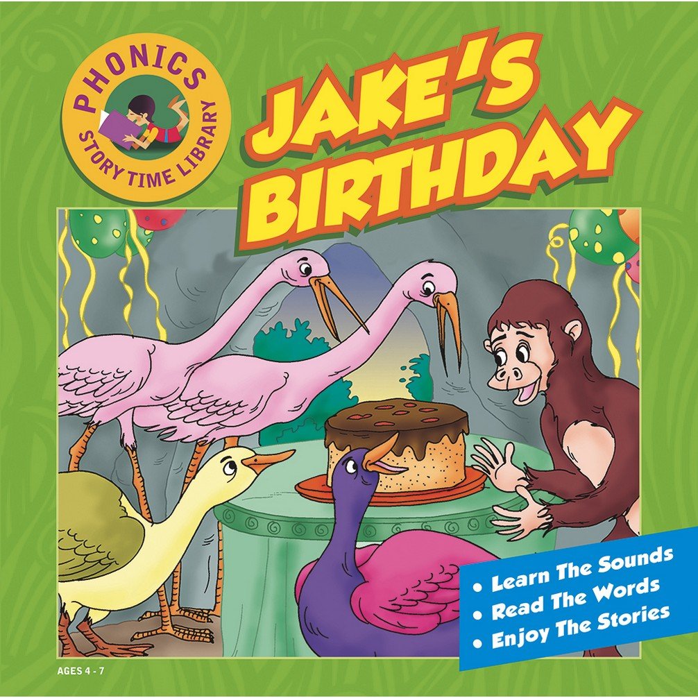 Story Time Library Phonics Jake's Birthday – paperback