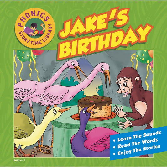 Story Time Library Phonics Jake's Birthday – paperback