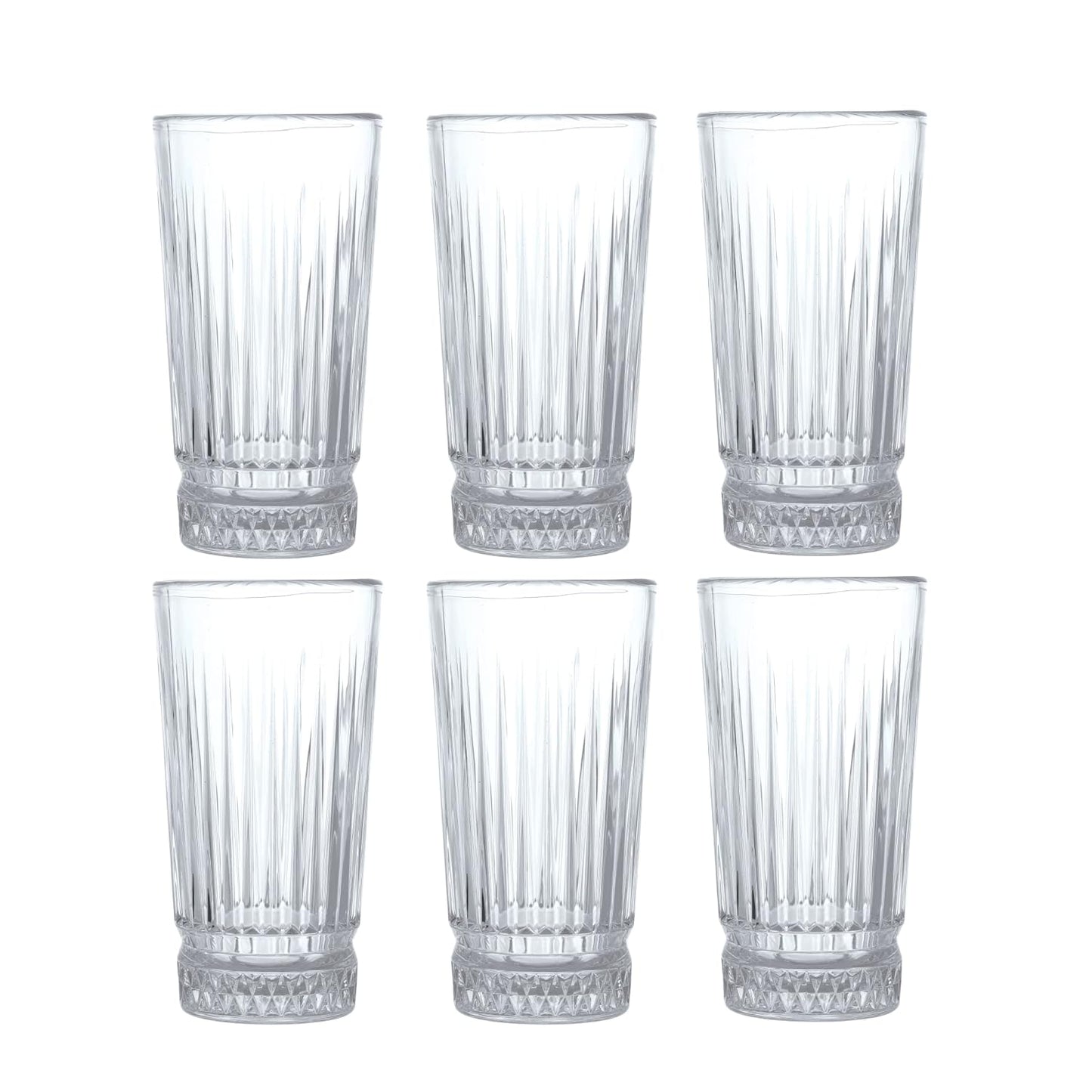 Sanjeev Kapoor Dubai Water Glass Set of 6 Pcs - 290ml