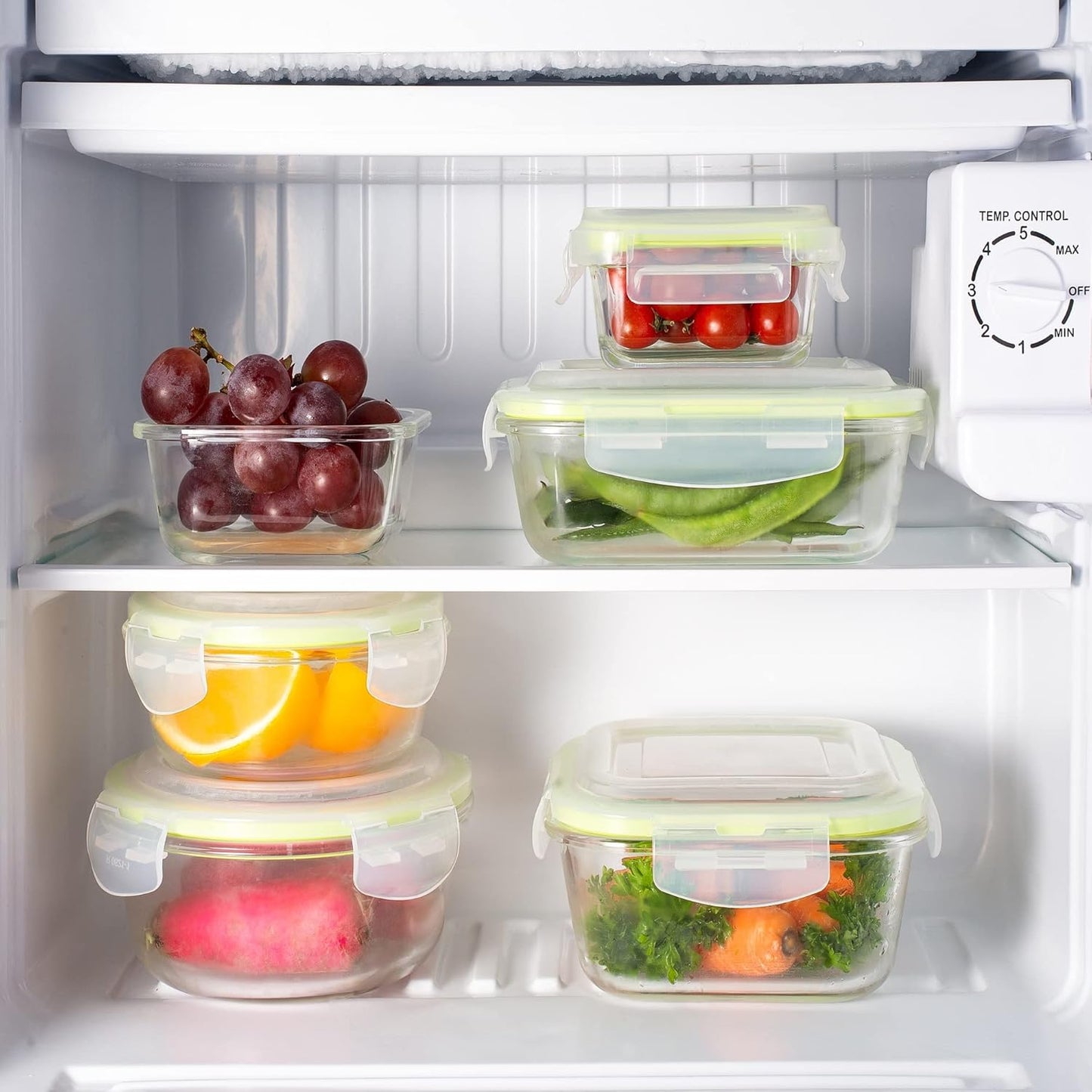 Jaypee Plus Klaro Round 620ML Glass Storange Container Transparent
