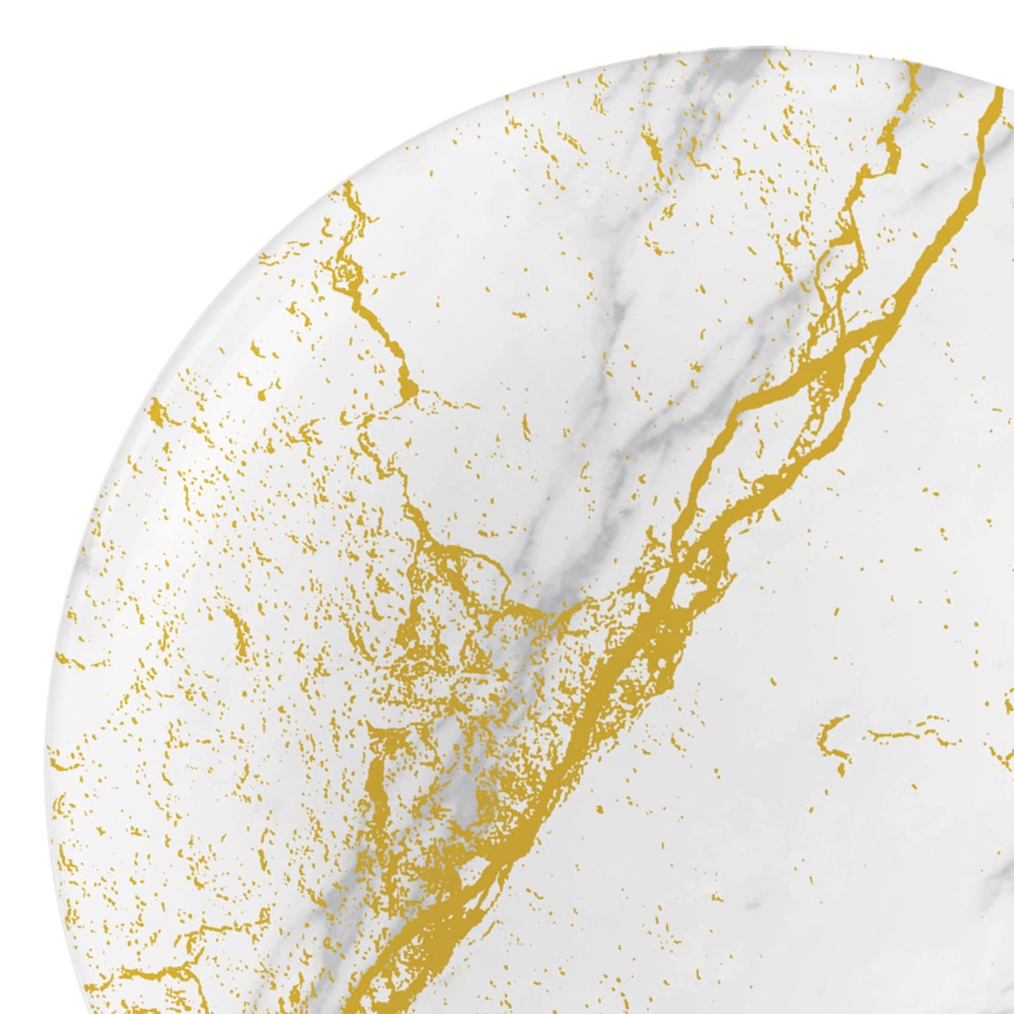 Cello Opalware Divine Marbella Dinner Set, 27PCs, White