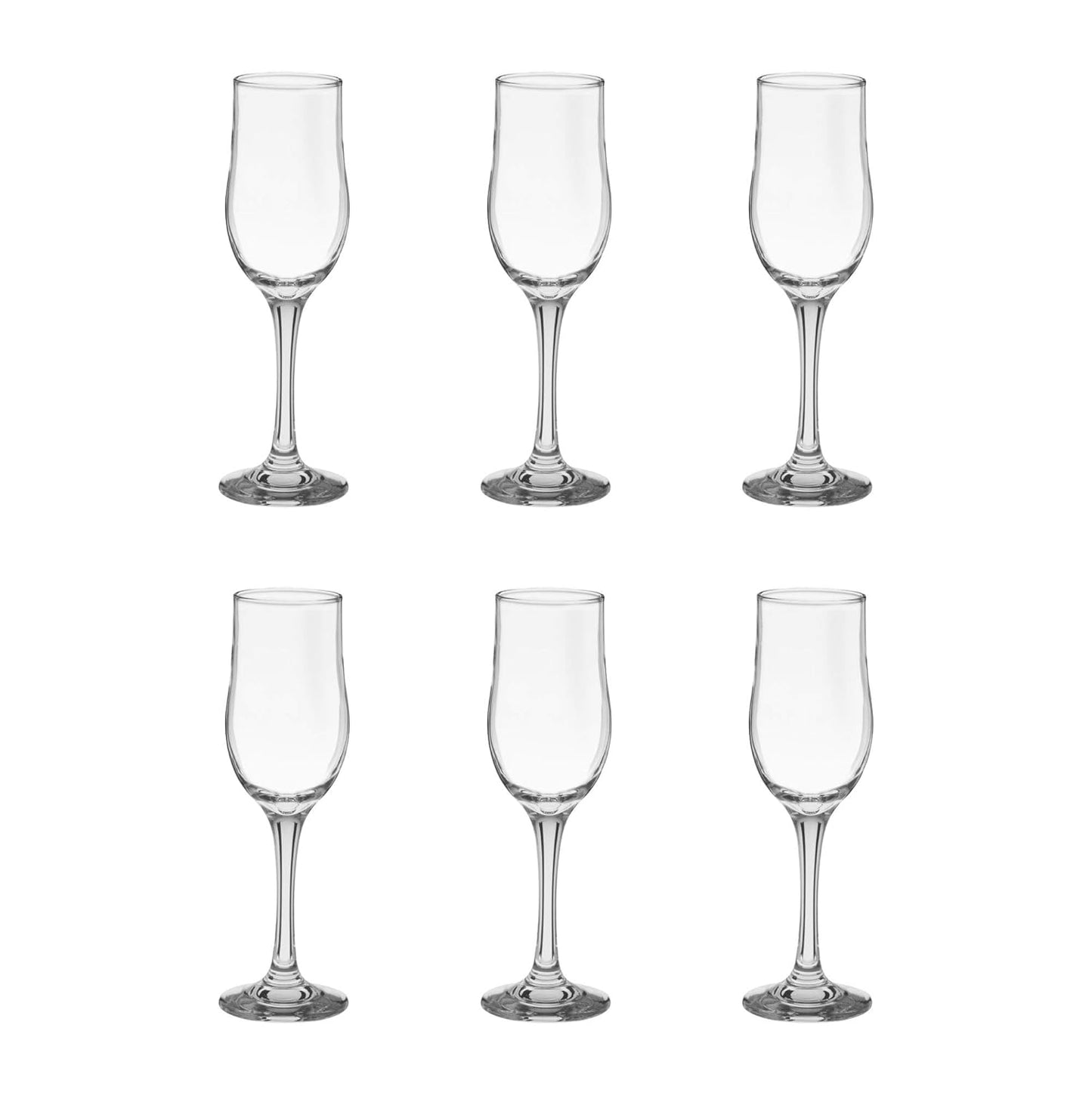 Treo by Milton Odyssey Champagne Glass Set of 6, 210 ml