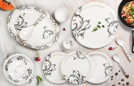 Tibros Aster 44-Piece Diana Design Dinner Set
