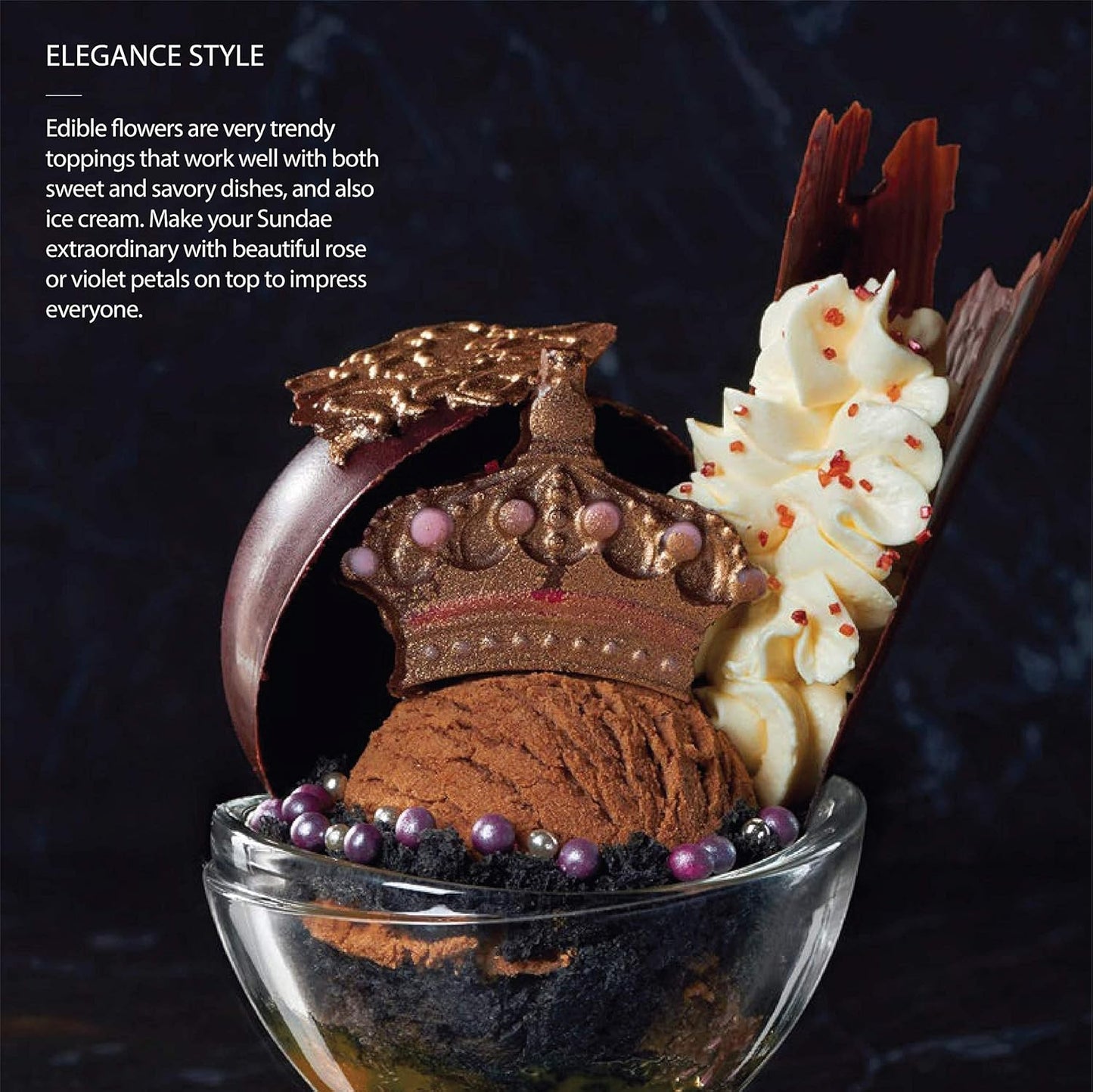 OCEAN DELIGHT SUNDAE CUP 6 3/4 OZ, Clear,P02618, 6 PC SET