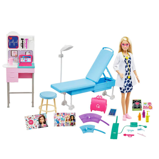 Barbie Medical Doctor Doll with Doctor Accessories