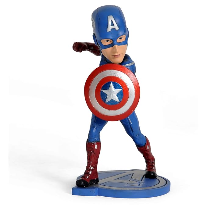 NECA Avengers Movie Captain America Headknocker