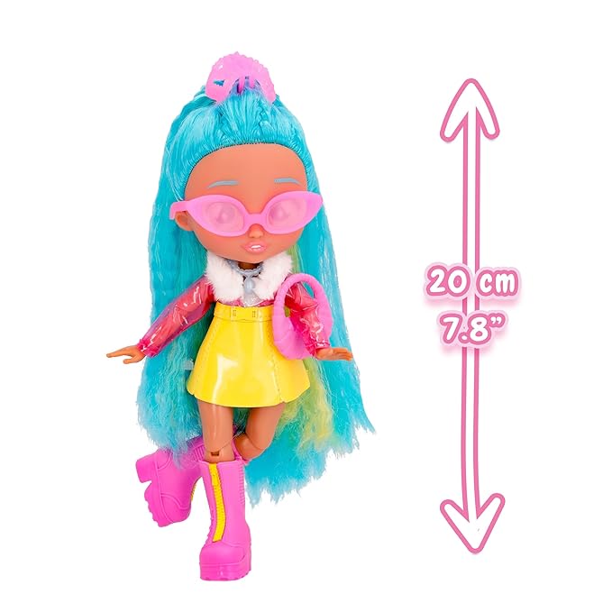 Best Friends Forever Series 3 Elodie Fashion Play Doll for Kids 3+, Stylish Collectible Doll with Trendy Outfits, Perfect for Imaginative Play, Dressing Fun, and Storytelling.