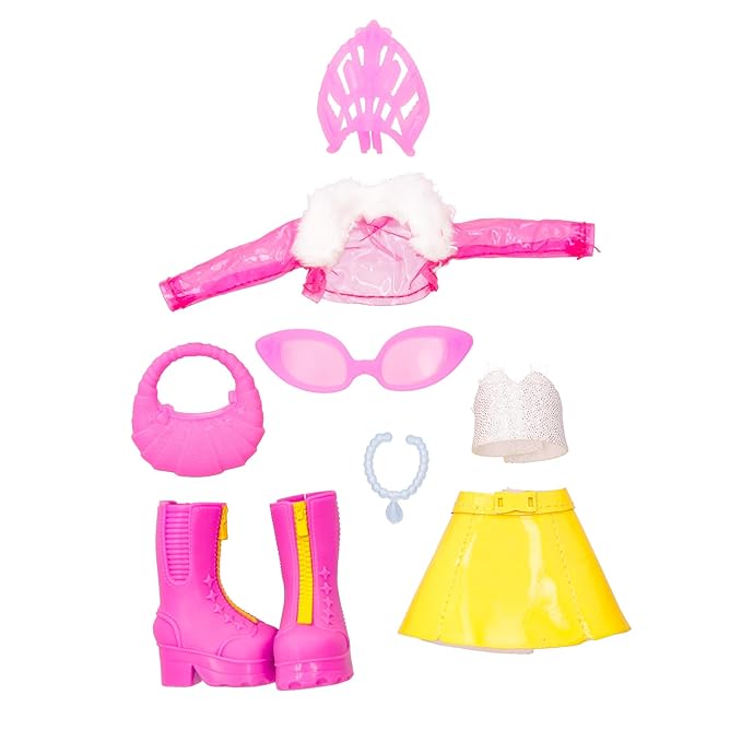 Best Friends Forever Series 3 Elodie Fashion Play Doll for Kids 3+, Stylish Collectible Doll with Trendy Outfits, Perfect for Imaginative Play, Dressing Fun, and Storytelling.