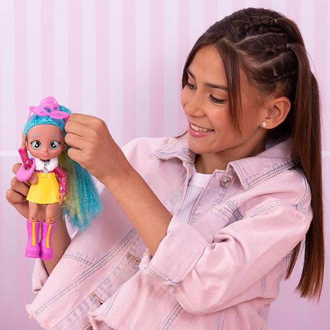 Best Friends Forever Series 3 Elodie Fashion Play Doll for Kids 3+, Stylish Collectible Doll with Trendy Outfits, Perfect for Imaginative Play, Dressing Fun, and Storytelling.